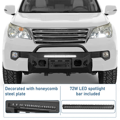 Blink Stubby Front Bumper For 2010-2013  Lexus GX460 - Landshaker4x4