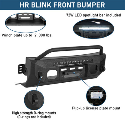 Blink Stubby Front Bumper For 2010-2013  Lexus GX460 - Landshaker4x4