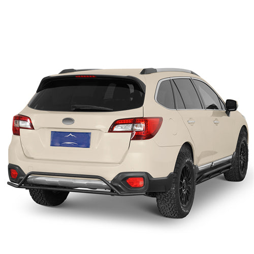 Rear Bumper Rally Tubular Bumper For 2015-2019 Subaru Outback - Landshaker4x4