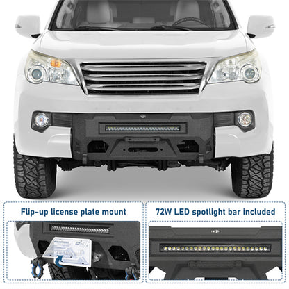 Blink Stubby Front Bumper For 2010-2013  Lexus GX460 - Landshaker4x4