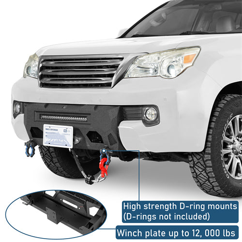 Blink Stubby Front Bumper For 2010-2013  Lexus GX460 - Landshaker4x4