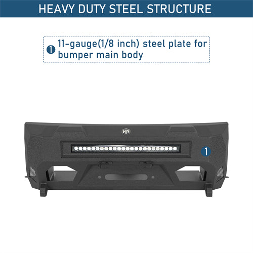 Blink Stubby Front Bumper For 2010-2013  Lexus GX460 - Landshaker4x4