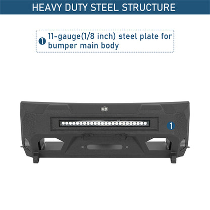 Blink Stubby Front Bumper For 2010-2013  Lexus GX460 - Landshaker4x4