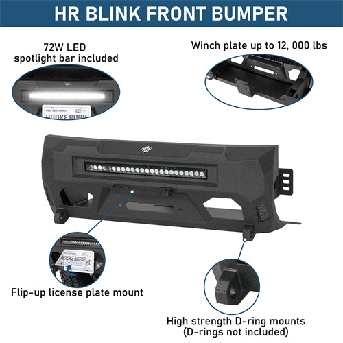 Blink Stubby Front Bumper For 2010-2013  Lexus GX460 - Landshaker4x4