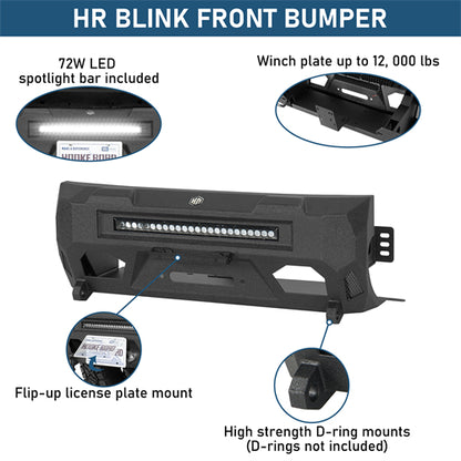 Blink Stubby Front Bumper For 2010-2013  Lexus GX460 - Landshaker4x4