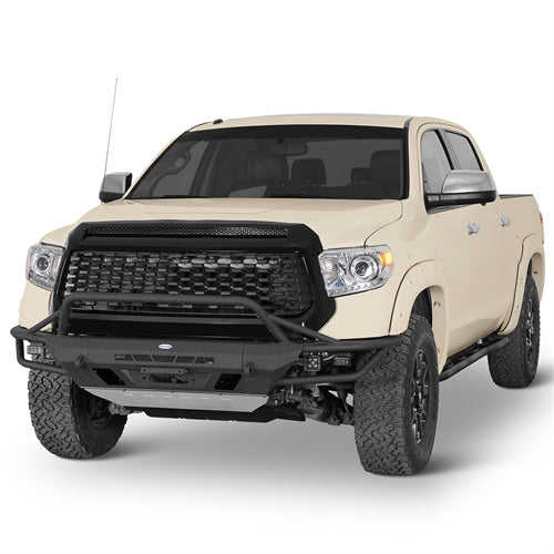 ExplorerX Tube Front Bumper For 2014-2021 Toyota Tundra - Landshaker4x4