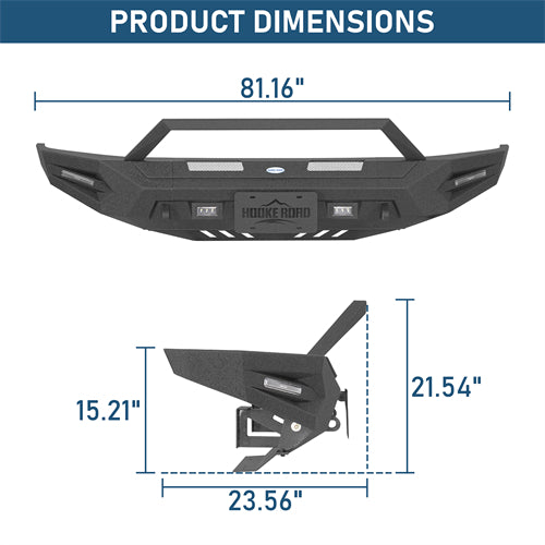Guardian Ⅰ Front Bumper For 2014-2021 Toyota Tundra - Landshaker4x4