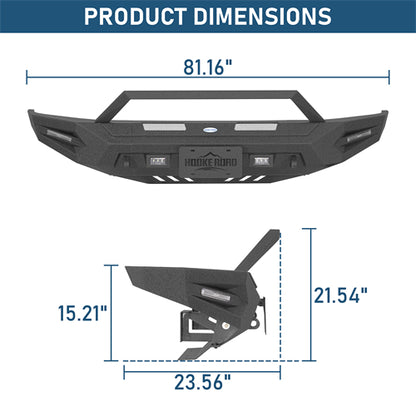 Guardian Ⅰ Front Bumper For 2014-2021 Toyota Tundra - Landshaker4x4