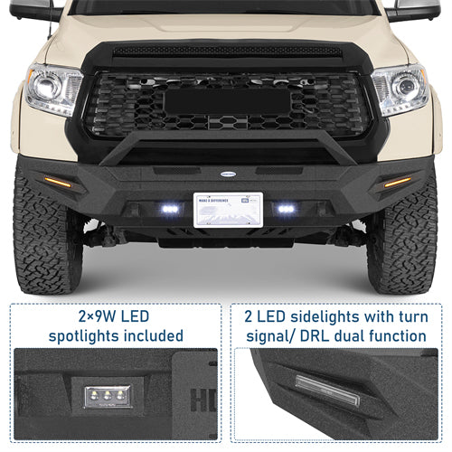 Guardian Ⅰ Front Bumper For 2014-2021 Toyota Tundra - Landshaker4x4