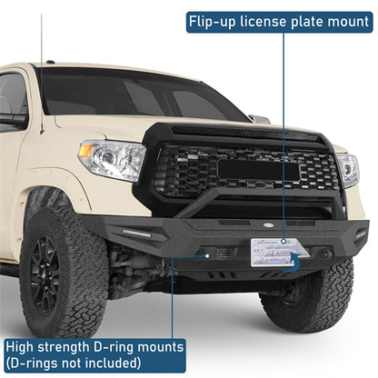 Guardian Ⅰ Front Bumper For 2014-2021 Toyota Tundra - Landshaker4x4