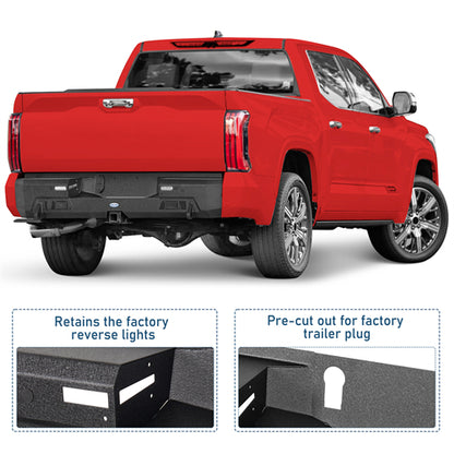 Guardian Ⅱ Rear Bumper For 2022-2026 Toyota Tundra - Landshaker4x4
