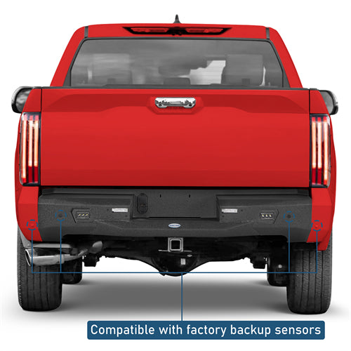 Guardian Ⅰ Rear Bumper For 2022-2026 Toyota Tundra - Landshaker4x4