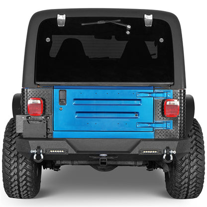 Stubby Front Bumper & Different Trail Rear Bumper Combo(97-06 Jeep Wrangler TJ YJ)-LandShaker