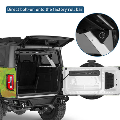 Trunk Upper Basket Cargo Rack For 2021-2026 Ford Bronco 4-Door Hardtop - Landshaker4x4