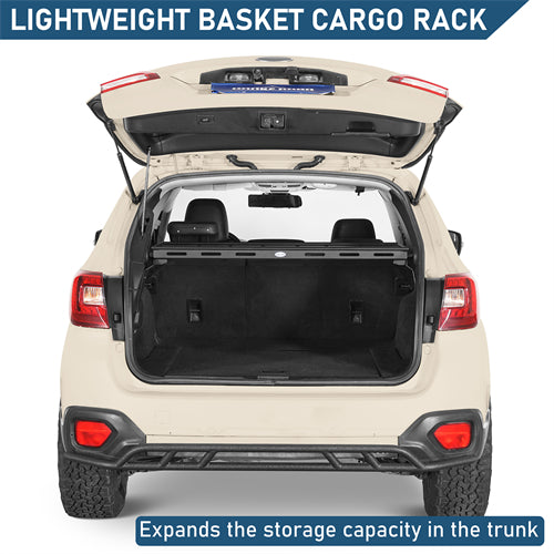 Lightweight Steel Basket Cargo Rack For 2015-2019 Subaru Outback - Landshaker4x4