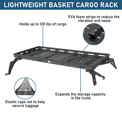 Lightweight Steel Basket Cargo Rack For 2015-2019 Subaru Outback - Landshaker4x4
