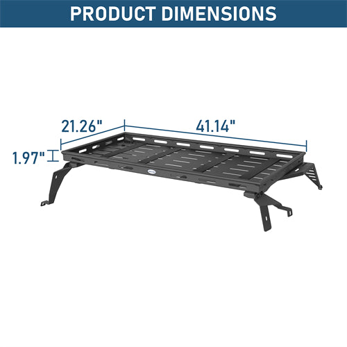 Lightweight Steel Basket Cargo Rack For 2015-2019 Subaru Outback - Landshaker4x4