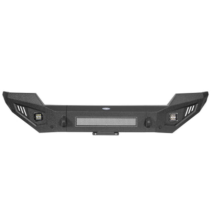 LandShaker Chevy Silverado Full Width Front Bumper w/ LED Spotlights for 2016-2018 Chevy Silverado 1500 lsg9029 5