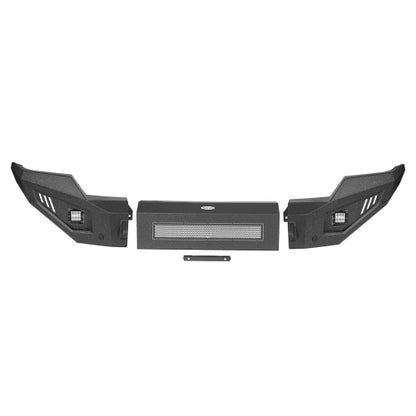 LandShaker Chevy Silverado Full Width Front Bumper w/ LED Spotlights for 2016-2018 Chevy Silverado 1500 lsg9029 8