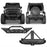 Jeep JK Different Trail Front and Rear Bumper Combo for 2007-2023 Jeep Wrangler JK - LandShaker 4x4 LSG.2029+LSG.3018 1