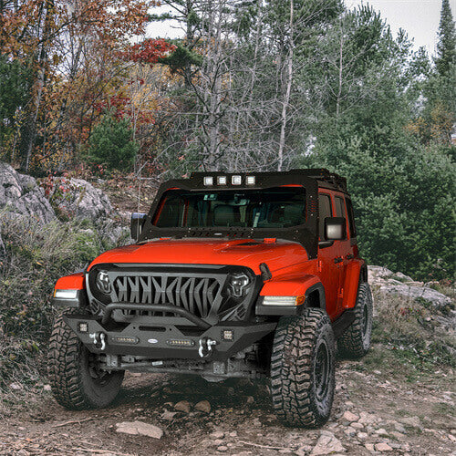 Jeep JK Different Trail Front and Rear Bumper Combo for 2007-2023 Jeep Wrangler JK - LandShaker 4x4 LSG.2029+LSG.3018 3