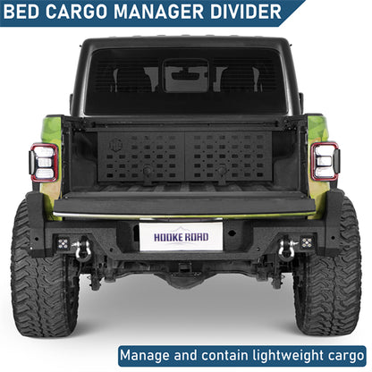 Bed Cargo Manager Divider For 2020-2026 Jeep Gladiator JT - Ultralisk4x4