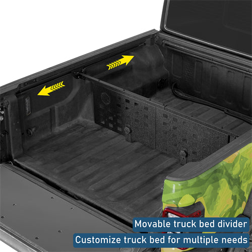 Bed Cargo Manager Divider For 2020-2026 Jeep Gladiator JT - Ultralisk4x4