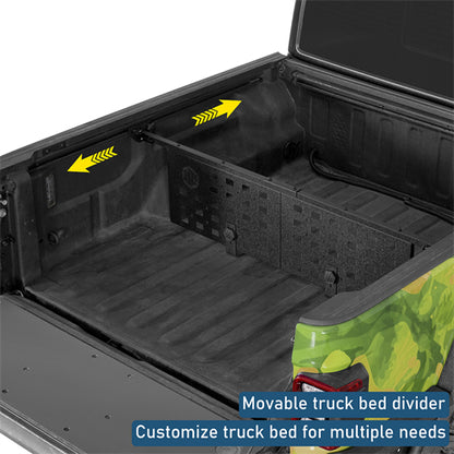 Bed Cargo Manager Divider For 2020-2026 Jeep Gladiator JT - Ultralisk4x4