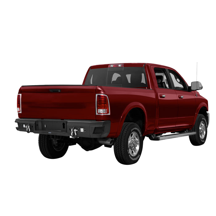 Dodge Ram 2500 Rear Bumper w/LED Floodlights for 2010-2018 Ram 2500 - LandShaker 4x4 LSG.6401 2