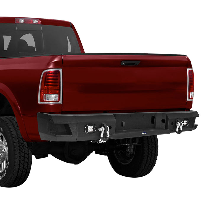 Dodge Ram 2500 Rear Bumper w/LED Floodlights for 2010-2018 Ram 2500 - LandShaker 4x4 LSG.6401 4