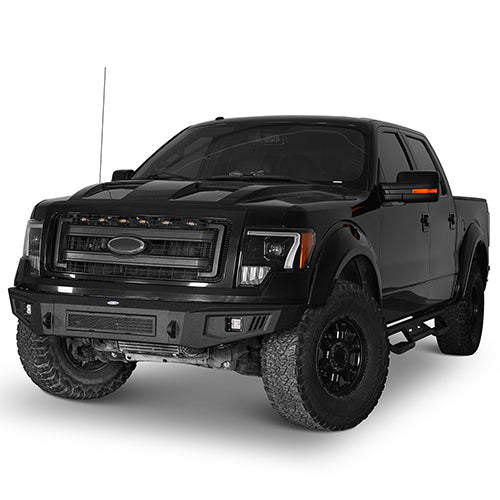 F-150 Ford Full Width Front Bumper for 2009-2014 Ford F-150, Excluding Raptor  - LandShaker 4x4 LSG.8201 2