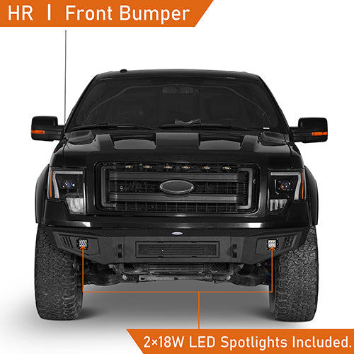 F-150 Ford Full Width Front Bumper for 2009-2014 Ford F-150, Excluding Raptor  - LandShaker 4x4 LSG.8201 5