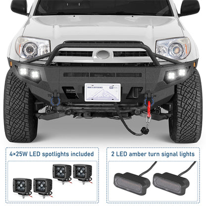 ExplorerX Full Width Front Bumper For 2003-2005 Toyota 4Runner - Landshaker4x4