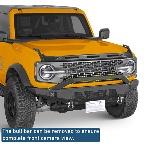 Grizzly Series Front Bumper For 2021-2025 Ford Bronco (Excluding Raptor) - Landshaker4x4