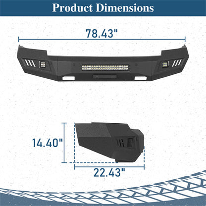 Front Bumper(14-15 Chevy Silverado 1500)-LandShaker