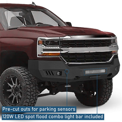 Front Bumper(16-18 Chevy Silverado 1500)-LandShaker