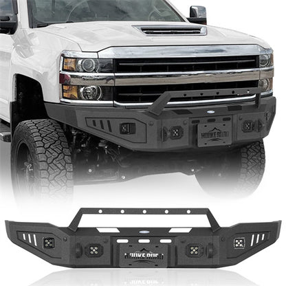 Front Bumper For 2015-2019 Chevy Silverado 2500HD/3500HD - Landshaker4x4