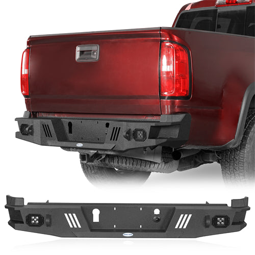 Off-Road Guardian Ⅰ Rear Bumper For 2015-2022 Chevy Colorado GMC Canyon (Excluding ZR2 Models) - Landshaker4x4