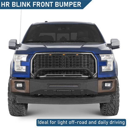 Blink Stubby Front Bumper For 2015-2017 Ford F-150 (Excluding Raptor) - Landshaker4x4