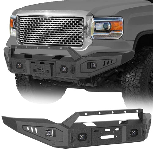 Discovery Ⅰ Full-Width Front Bumper For 2014-2015 GMC Sierra 1500 - Landshaker4x4