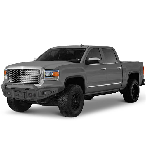 Discovery Ⅰ Full-Width Front Bumper For 2014-2015 GMC Sierra 1500 - Landshaker4x4