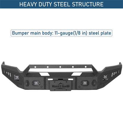 Discovery Ⅰ Full-Width Front Bumper For 2014-2015 GMC Sierra 1500 - Landshaker4x4