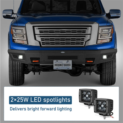 Front Bumper For 2017-2024 Nissan Titan 17-24(Excluding Titan XD) - Landshaker4x4