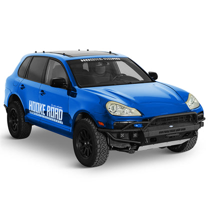 Tube Front Bumper w/ 4 LED Spot Lights For 2008-2010 Porsche Cayenne 957 - Landshaker4x4