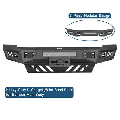 Aftermarket Guardian Ⅱ Front Bumper For 2010-2018 Ram 2500 3500 - LandShaker4x4