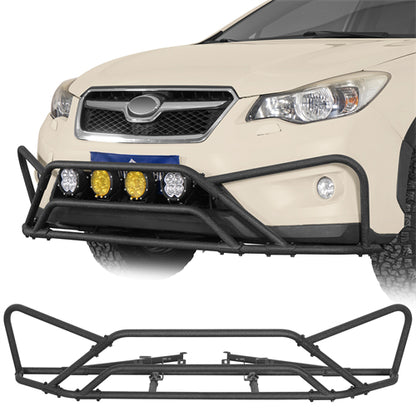 Front Bumper Rally Tubular Bumper For 2013-2017 Subaru XV Crosstrek - Landshaker4x4