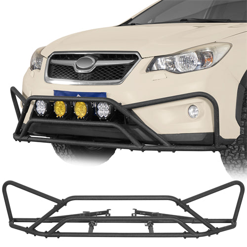 Front Bumper Rally Tubular Bumper For 2013-2017 Subaru XV Crosstrek - Landshaker4x4