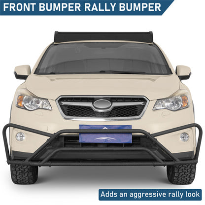 Front Bumper Rally Tubular Bumper For 2013-2017 Subaru XV Crosstrek - Landshaker4x4