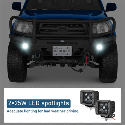 Front Bumper w/ Grille Guard For 2005-2011 Toyota Tacoma - Landshaker4x4