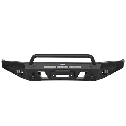 Front Bumper w/ LED Spotlights For 2016-2023 Toyota Tacoma - Landshaker4x4